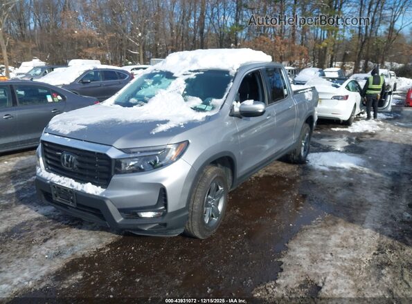 5FPYK3F50PB025002 2023 HONDA RIDGELINE Gray Առջևի ձախ երեք քառորդ տեսարան