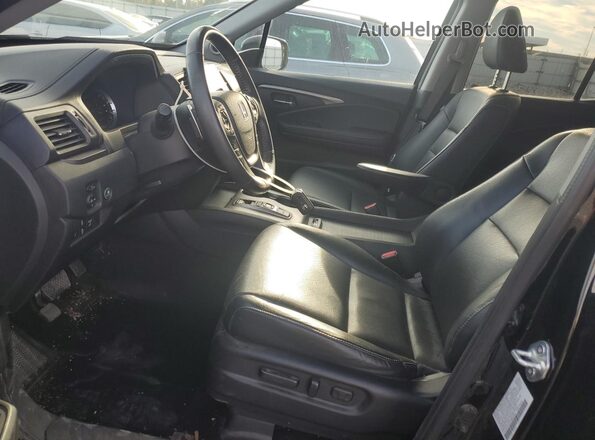 5FPYK3F51MB026042 2021 HONDA RIDGELINE Черный Вид салона спереди