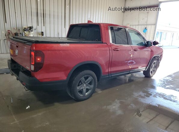 5FPYK3F51PB067128 2023 HONDA RIDGELINE Red Trasero derecho