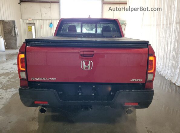 5FPYK3F51PB067128 2023 HONDA RIDGELINE Red Vista trasera