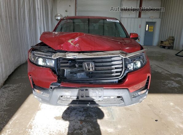 5FPYK3F51PB067128 2023 HONDA RIDGELINE Red Vista frontal