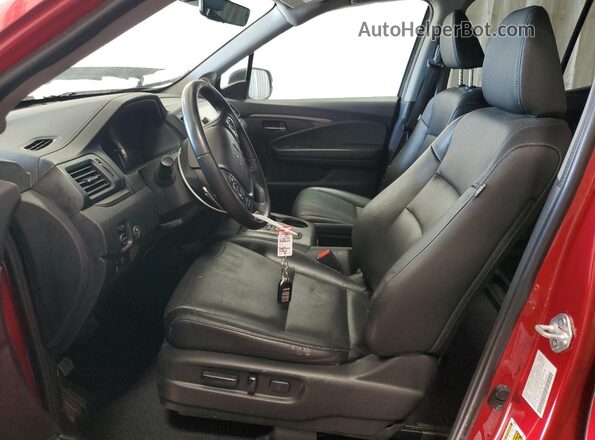 5FPYK3F51PB067128 2023 HONDA RIDGELINE Red Vista interior delantera