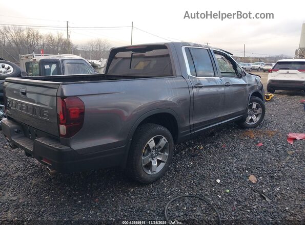 5FPYK3F51SB004233 2025 HONDA RIDGELINE Gray Задня права чверть