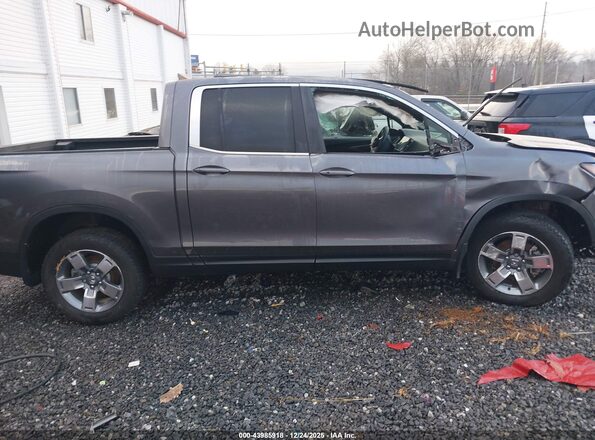 5FPYK3F51SB004233 2025 HONDA RIDGELINE Gray Вид задньої частини салону