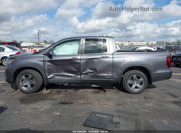 5FPYK3F52MB010688 2021 HONDA RIDGELINE Gray Панорамний вид салону 360°