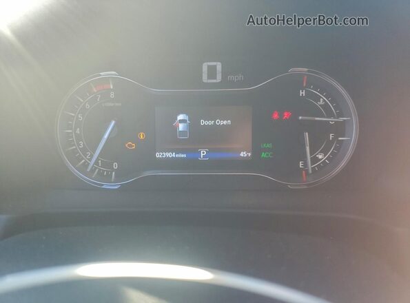 5FPYK3F53PB066868 2023 HONDA RIDGELINE Gray Вид щитка приладів