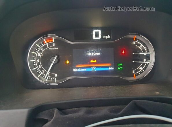 5FPYK3F54MB006867 2021 HONDA RIDGELINE White Vista del cuadro de instrumentos