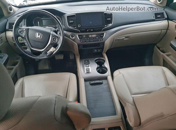 5FPYK3F54MB006867 2021 HONDA RIDGELINE White Vista del salpicadero