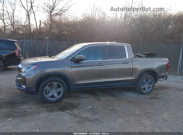 5FPYK3F55MB015948 2021 HONDA RIDGELINE Коричневый 