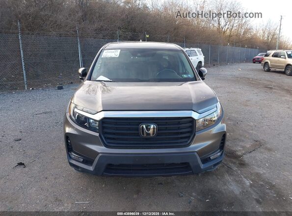 5FPYK3F55MB015948 2021 HONDA RIDGELINE Коричневый Вид щитка приборов