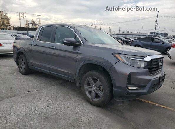 5FPYK3F56PB016028 2023 HONDA RIDGELINE Серый Передняя правая четверть