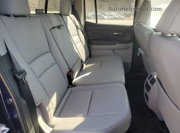 5FPYK3F59MB008405 2021 HONDA RIDGELINE Blue Widok tylnych siedzeń