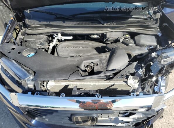 5FPYK3F59MB008405 2021 HONDA RIDGELINE Blue Widok wnętrza z tyłu