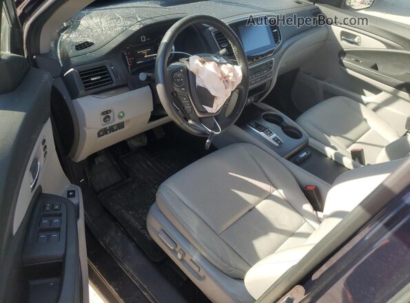 5FPYK3F59MB008405 2021 HONDA RIDGELINE Blue Widok deski rozdzielczej