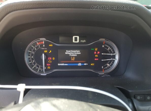 5FPYK3F59MB008405 2021 HONDA RIDGELINE Blue Widok zestawu wskaźników