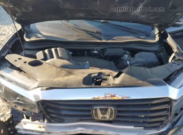 5FPYK3F59NB035380 2022 HONDA RIDGELINE Черный Вид задней части салона