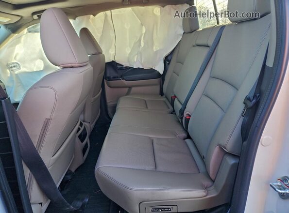 5FPYK3F59NB037341 2022 HONDA RIDGELINE White Вид задніх сидінь