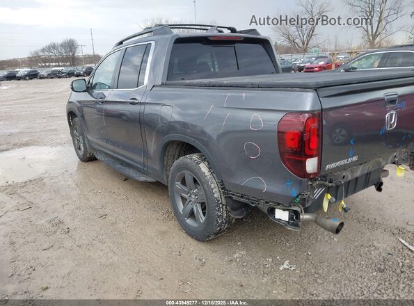 5FPYK3F59PB035981 2023 HONDA RIDGELINE Gray Rear left