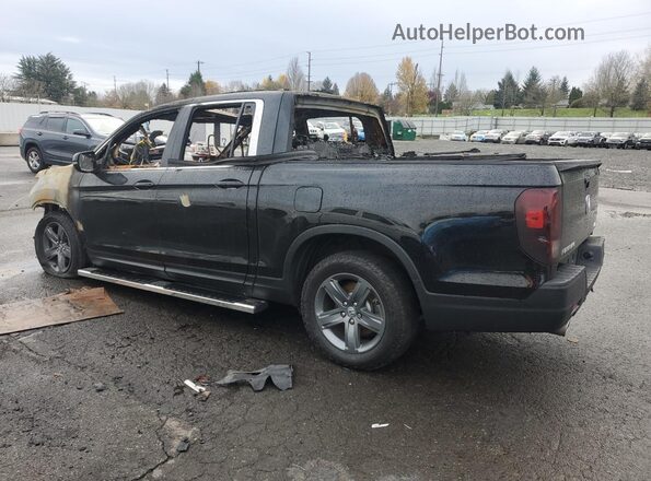5FPYK3F5XMB021552 2021 HONDA RIDGELINE Black Հետևի ձախ