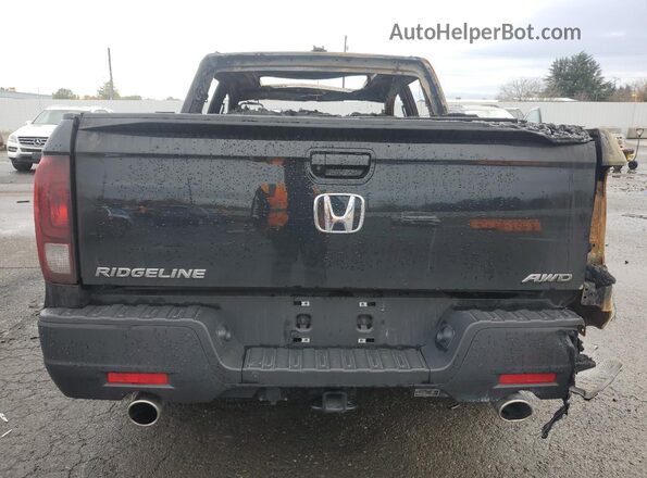 5FPYK3F5XMB021552 2021 HONDA RIDGELINE Black Հետևի տեսք