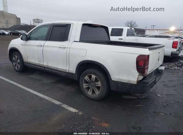 5FPYK3F61JB004837 2018 HONDA RIDGELINE White Trasero izquierdo