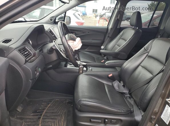 5FPYK3F71LB007491 2020 HONDA RIDGELINE Gray Вид салону спереду