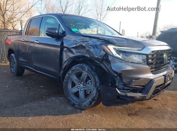 5FPYK3F71MB023529 2021 HONDA RIDGELINE Gray Вид спереду