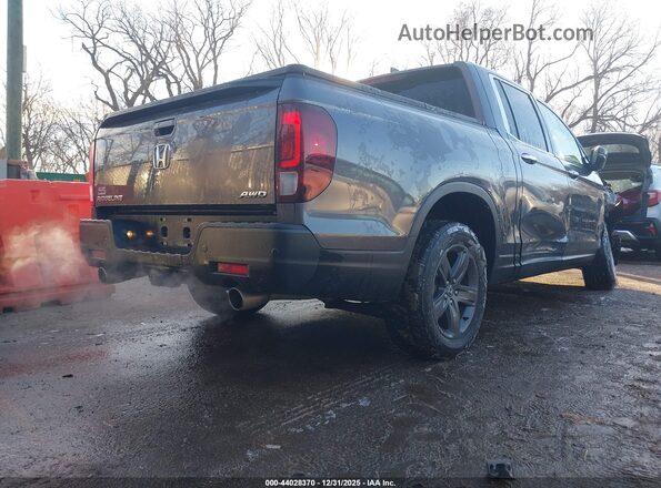 5FPYK3F71MB023529 2021 HONDA RIDGELINE Gray Задня права чверть
