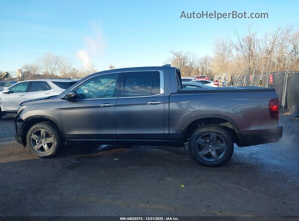 5FPYK3F71MB023529 2021 HONDA RIDGELINE Gray Панорамний вид салону 360°