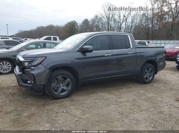 5FPYK3F72PB010776 2023 HONDA RIDGELINE Gray Панорамний вид салону 360°