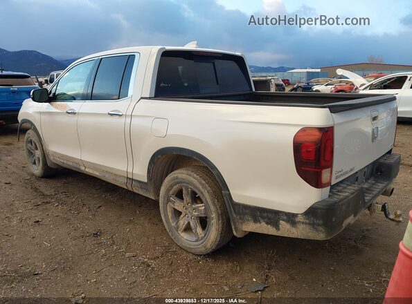 5FPYK3F74MB006658 2021 HONDA RIDGELINE Белый Задняя левая четверть