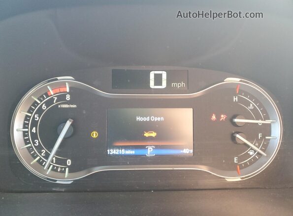 5FPYK3F75LB003749 2020 HONDA RIDGELINE White Вид щитка приладів