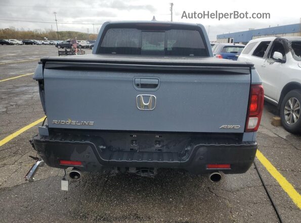 5FPYK3F76PB013972 2023 HONDA RIDGELINE Blue Widok z tyłu