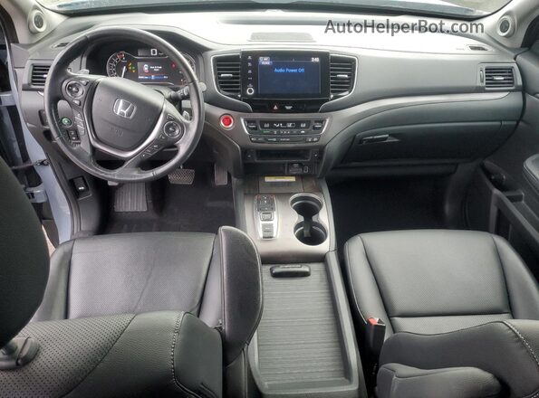 5FPYK3F76PB013972 2023 HONDA RIDGELINE Blue Widok deski rozdzielczej
