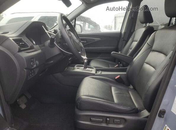 5FPYK3F76PB013972 2023 HONDA RIDGELINE Blue Widok wnętrza z przodu
