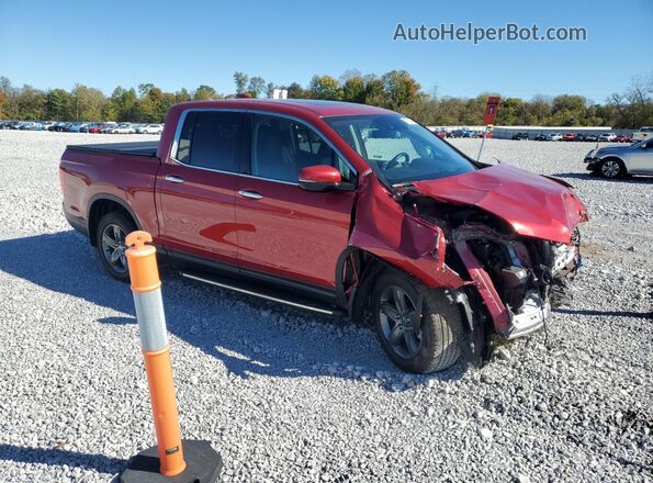 5FPYK3F76PB061312 2023 HONDA RIDGELINE Red Передня права чверть
