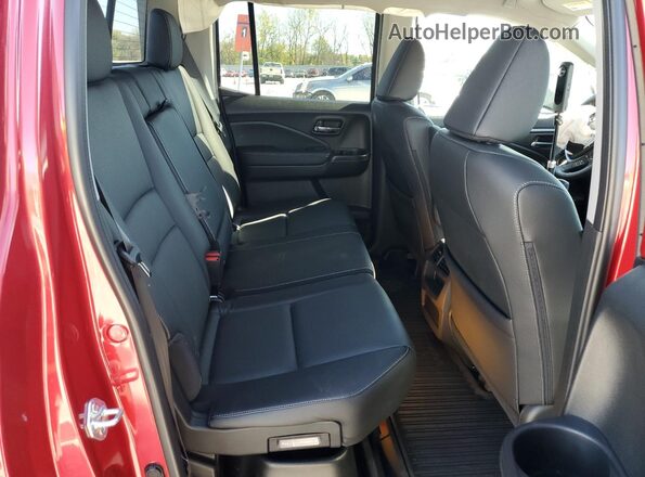 5FPYK3F76PB061312 2023 HONDA RIDGELINE Red Вид задніх сидінь