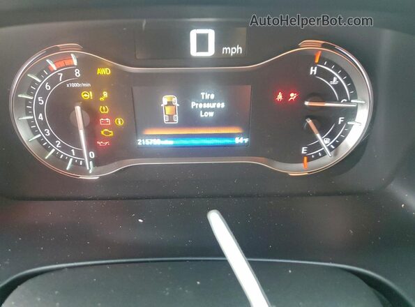5FPYK3F78JB004990 2018 HONDA RIDGELINE White Вид щитка приладів