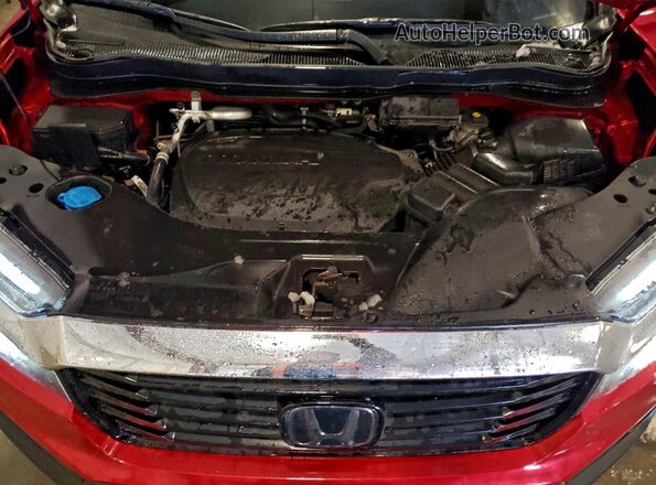 5FPYK3F78MB019462 2021 HONDA RIDGELINE Red უკანა სალონის ხედი