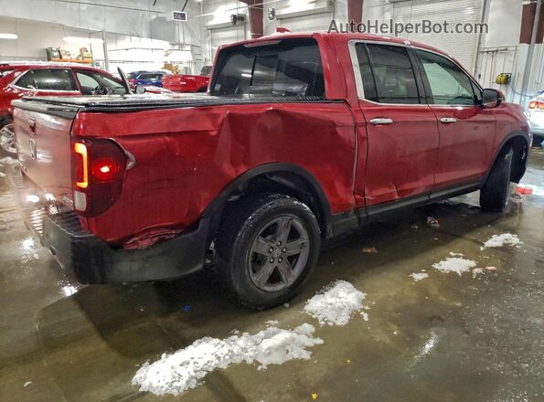 5FPYK3F78MB019462 2021 HONDA RIDGELINE Red უკანა მარჯვენა