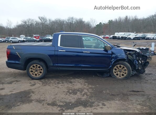 5FPYK3F7XNB013566 2022 HONDA RIDGELINE Dark Blue Вид задней части салона