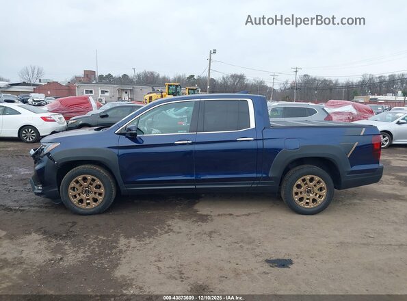 5FPYK3F7XNB013566 2022 HONDA RIDGELINE Dark Blue Панорамный вид салона 360°