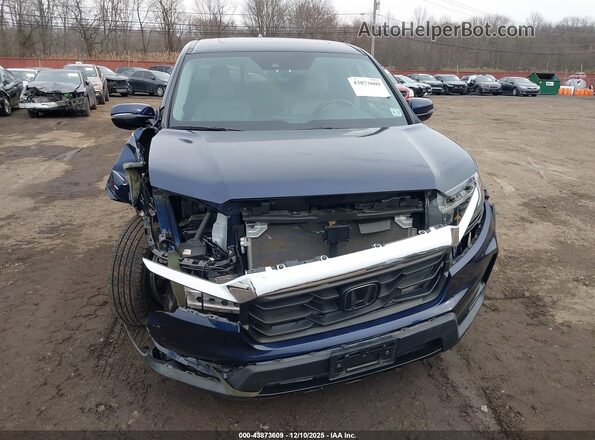 5FPYK3F7XNB013566 2022 HONDA RIDGELINE Dark Blue Вид спереди