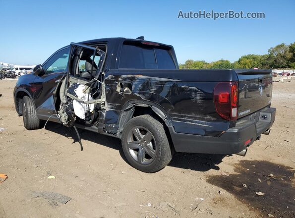 5FPYK3F7XNB020002 2022 HONDA RIDGELINE Black Rear left