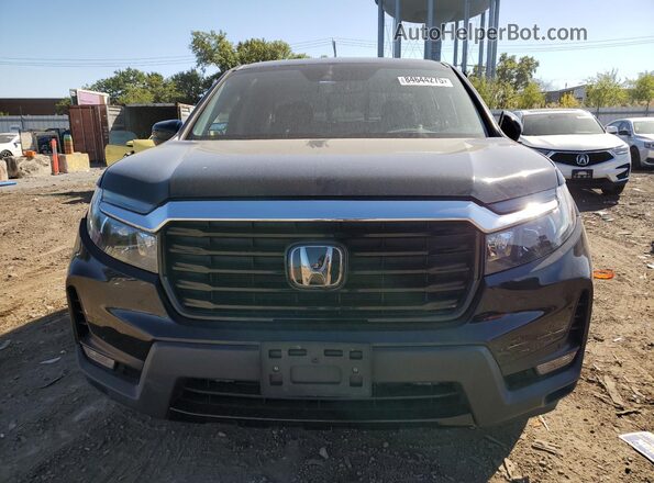 5FPYK3F7XNB020002 2022 HONDA RIDGELINE Black Front view
