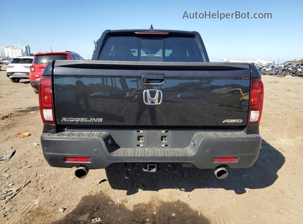 5FPYK3F7XNB020002 2022 HONDA RIDGELINE Black Rear view