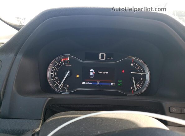 5FPYK3F7XNB020002 2022 HONDA RIDGELINE Black Instrument cluster view