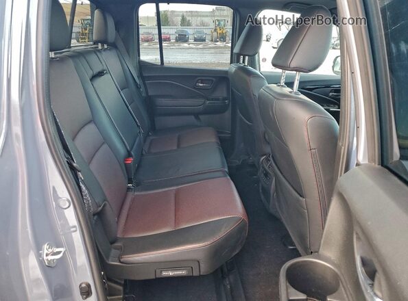 5FPYK3F80NB503443 2022 HONDA RIDGELINE Gray Вид задніх сидінь