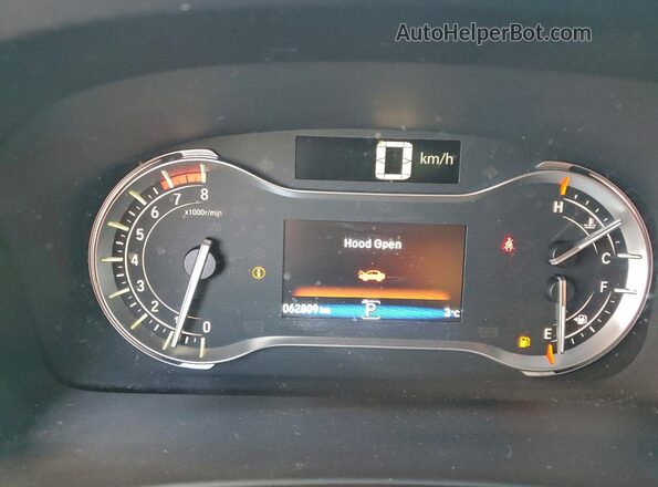 5FPYK3F80NB503443 2022 HONDA RIDGELINE Gray Вид щитка приладів