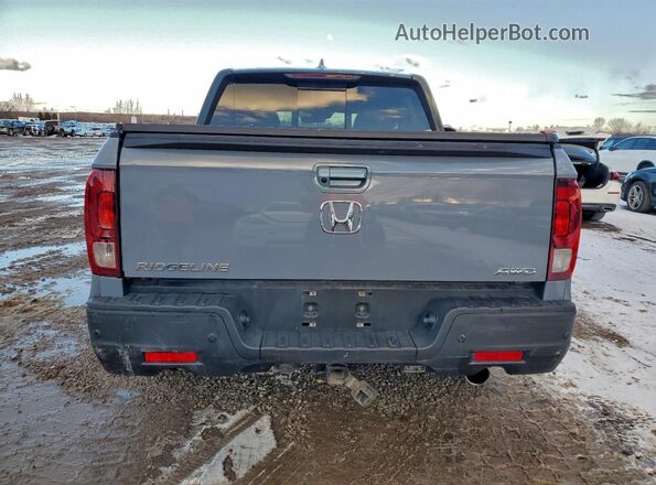 5FPYK3F80NB503443 2022 HONDA RIDGELINE Gray Вид ззаду